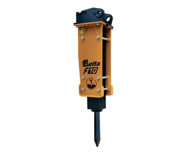 фото Гидромолоты 2,4 тонны на базе полноповоротного экскаватора 33 тоны