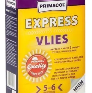 фото Клей для флизелиновых обоев PRIMACOL EXPRESS ФЛИЗ (Vlies) 200 гр