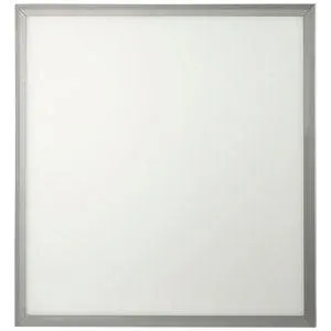 фото Светильник светодиодный SPL-5-40-6K (S) NationStar 595х595х8 40Вт 2800лм 6500К IP40 Ra&gt;80 панель ультратонкая серебр. (без драйвера) ЭРА Б0026960