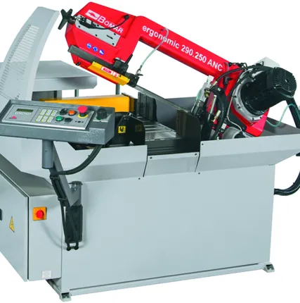 Фото №0 Резка металлических профилей и труб на ленточнопильном станке