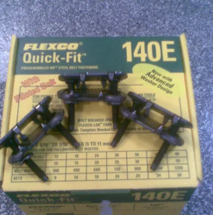 Фото №0 Flexco 140E соединение для лент конвейерных и транспортёрных по 25 шт.