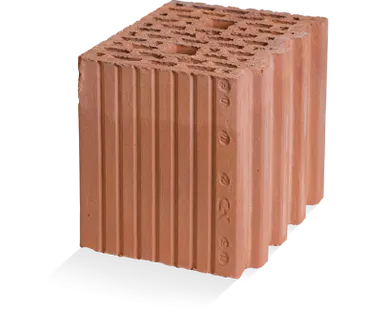 фото Славянский кирпич Блок керамический POROMAX 250-1/2-D