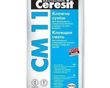 фото Клей плиточный Ceresit
в