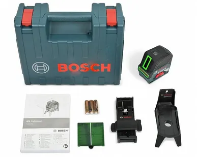 фото Лазерный нивелир Bosch GCL 2-15G + RM1 + BM3 + кейс (0.601.066.J00)