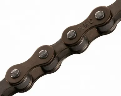 фото Цепь S1 KMC 1/2"x1/8" для 1 скор. велосипедов, 108 звеньев