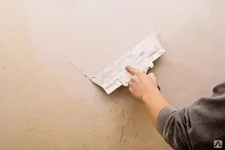 Фото №0 Шпатлевка стен под оклейку обоев