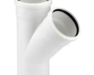 фото Тройник ELITE МК МПП 160/160х45, белый, РТП