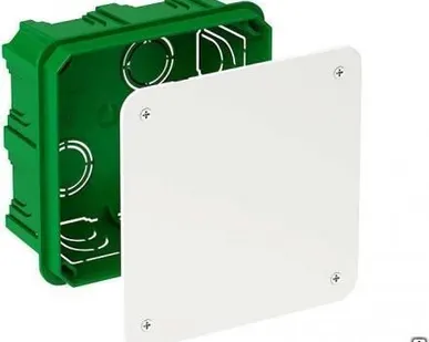 фото Коробка в бетон Schneider Electric с/у разветв. с крышкой 100х100х50