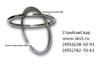 фото Кольца поршневые к компрессору ПКСД-5.25Д (комплект 24шт) в Москве
