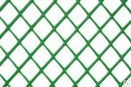 Фото №0 Решетка заборная 1.5*25м (ячейка 18х18мм) зелёная, хаки