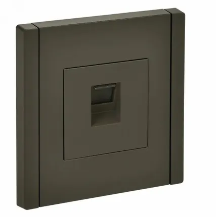 Фото №0 FORTE&PIANO Розетка компьютерная RJ45 кат.5E FP332 серый IEK