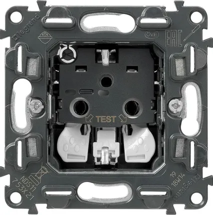 Фото №2 Розетка 1-м СП Valena In'matic 16А IP20 250В 2P+E безвинт. клеммы механизм Leg 753021