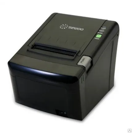 Фото №0 Принтер чеков 80 мм, Sewoo LK-T 12US (USB+Serial) белый
