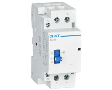 фото Контактор модульный NCH8-20M/11 AC 220-240В 50/60Гц ручное управление (R) CHINT 257412