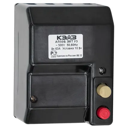 Фото №0 Автоматический выключатель АП50Б-3МТ