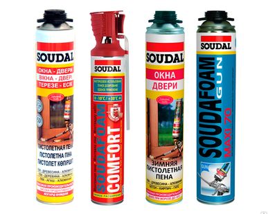 фото Пены монтажные пр-ва SOUDAL