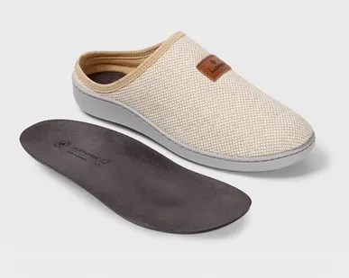 фото Ортопедические тапочки домашние (лён) LUOMMA