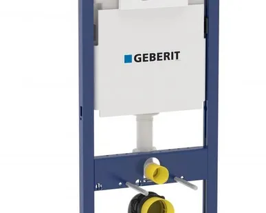 фото Geberit Duofix 458.162.11.1 Система инсталляции для унитазов с белой кнопко