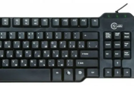 Фото №0 Проводные клавиатуры  CBR KB 105D 104+5 доп. кл.