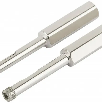 Фото №0 Коронка кольцевая по керамограниту, камню и кафелю алмазная 8х67 мм,1шт