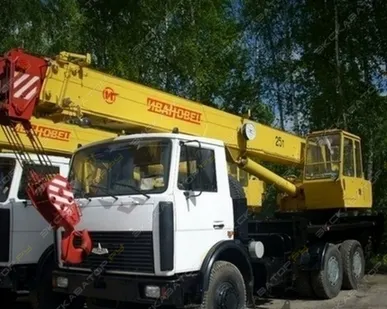 фото Аренда автокрана (автомобильного крана) Ивановец КС-45717-1Р, Вологда