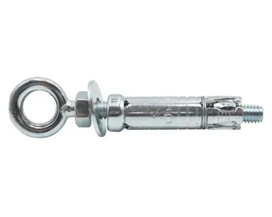 фото анкер-гильза оцинкованная с петлей ПАРТНЕР AC-AR M6x40 D10 2шт