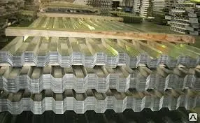 фото Лист  оцинкованный профнастил С-21 толщ. 0,5м