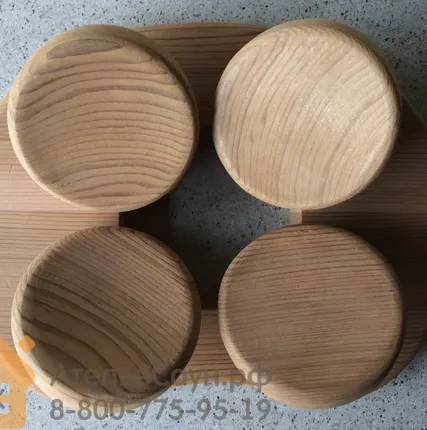 Фото №1 Подголовник Sawo Halu 512-D (кедр)