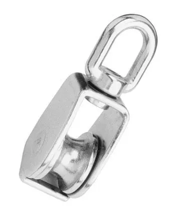 Фото №0 Блок одинарный мет.шкиф. 20мм трос6мм