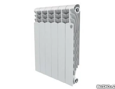 фото Алюминиевый радиатор отопления Royal Thermo Revolution, 80/500, 4 секции