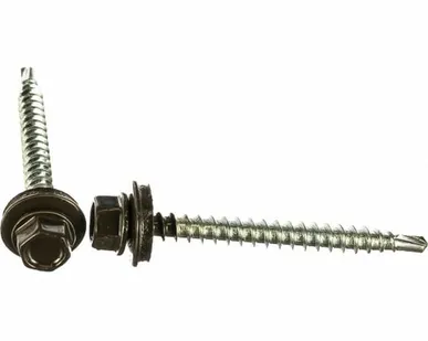 фото Саморез кровельный 4,8х51 RAL8019