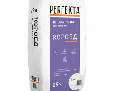 фото Штукатурка декоративная Perfekta Короед 2,5мм 25кг