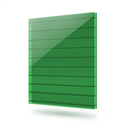 Фото №2 Сотовый поликарбонат PRIMAVERA Зеленый 16 мм (2,1*12 м)