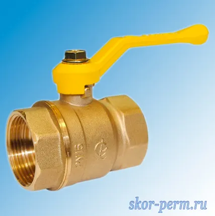 Фото №0 Кран шаровой газ 32 11Б27п6 ГАЛЛОП рычаг г/г