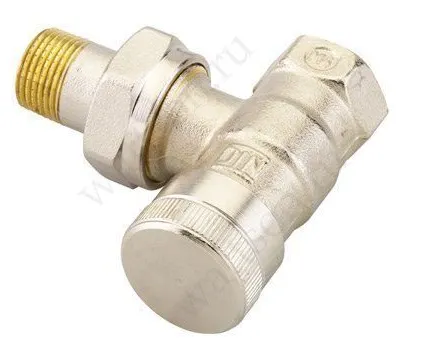 Фото №0 Клапан для радиатора DANFOSS Клапан RLV-20, kvs=3,00 Ду 20 угловой, никелир