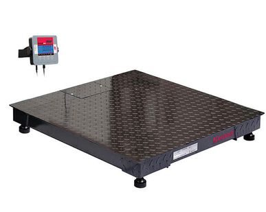фото Весы платформенные напольные OHAUS Defender 3000DF DF32M1500BS (1500 кг, 0,5 кг, внешняя калибровка)