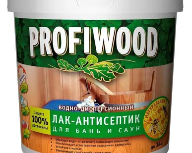 фото Защита саун лак 2,5кг PROFIWOOD (4) (ЭК)