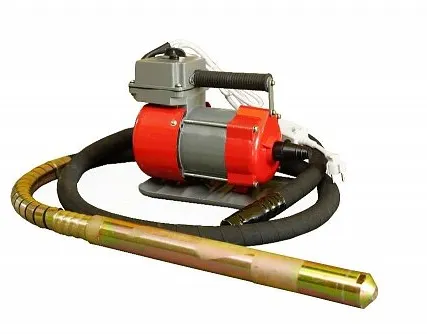 Фото №0 Глубинный вибратор для бетона TeaM ЭП-2200, вал 4,5 м., наконечник 51 мм. (комплект)