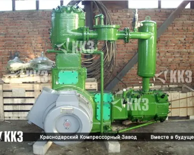 фото Компрессор 302ВП-10/8М воздушный поршневой промышленный