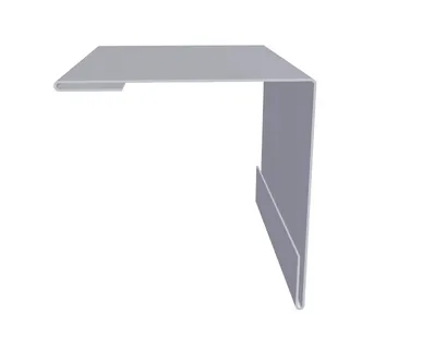 фото Угол внешний 110х110 0,5 Satin с пленкой RAL 7004 сигнальный серый