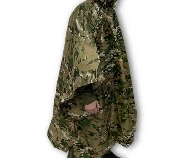 фото Пончо влагозащитное укороченное мультикам