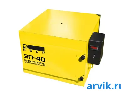 фото Электропечь КЕДР ЭП- 40 с цифровой индикацией (220В, 400°C, загрузка 40кг)