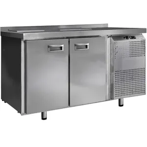 Фото №0 Стол холодильный саладетта Финист СХСс-700-2 (1400х700х850) (4GN1/3 с крышкой) борт 45мм