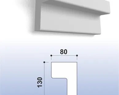 фото Карниз (лепнина) К016