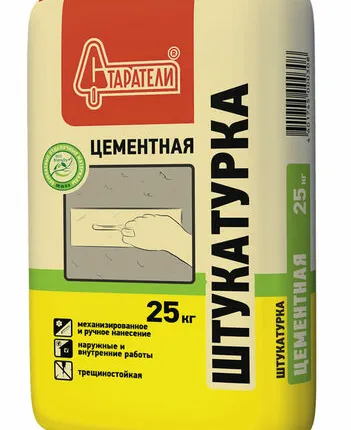 Фото №0 Старатели Штукатурка Цементная 25кг