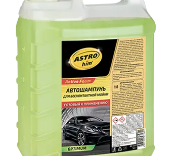 фото Автошампунь для бесконт. мойки готовый к применению Active Foam OPTIMUM, 5л