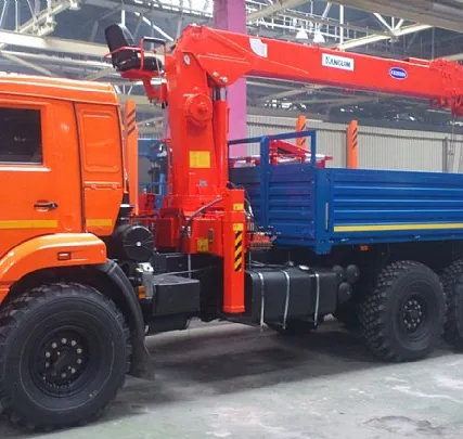 Фото №0 КАМАЗ 43118 с кму Kanglim 1256 (7 ТОНН) со спальником (без электроники)