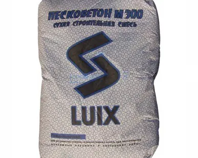 фото Пескобетон Люикс М-300 40кг