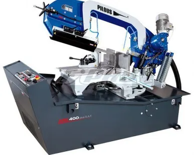 фото Станок ленточнопильный гидравлический Pilous ARG 400 Plus S.A.F.
