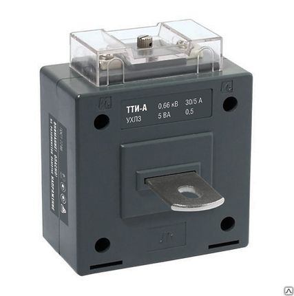 Фото №0 Трансформатор ТТИ-А 50/5А 5ВА кл.0,5 ИЭК